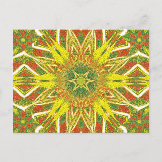 POSTAL FLUJO DE SALVAJE DE TOTEM 14 (Anverso)