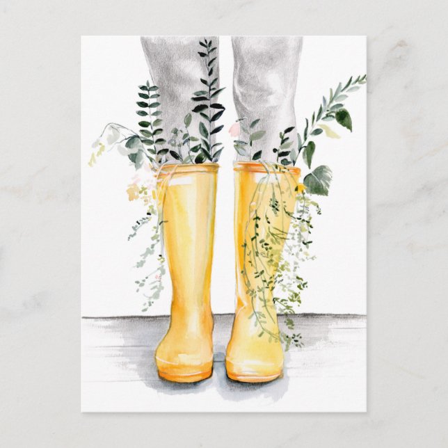 Postal Flujo y crecimiento I (Anverso)