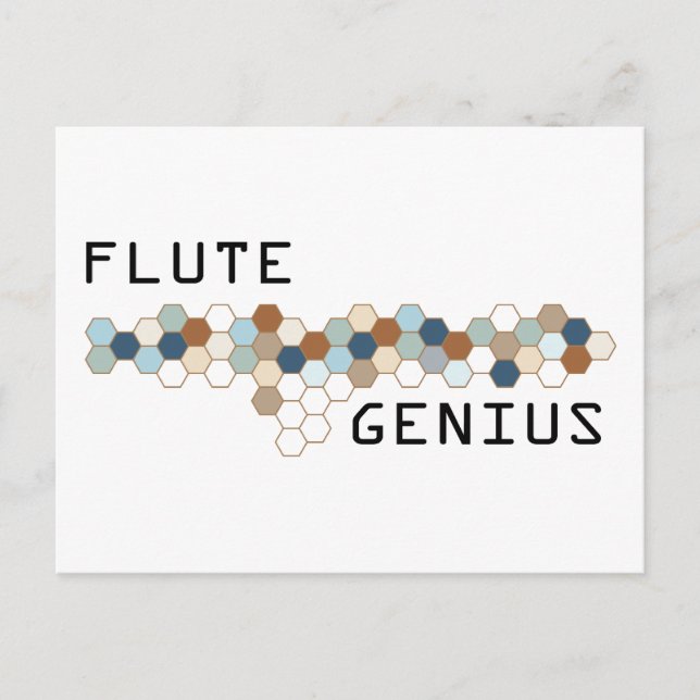 Postal Flute Genius (Anverso)