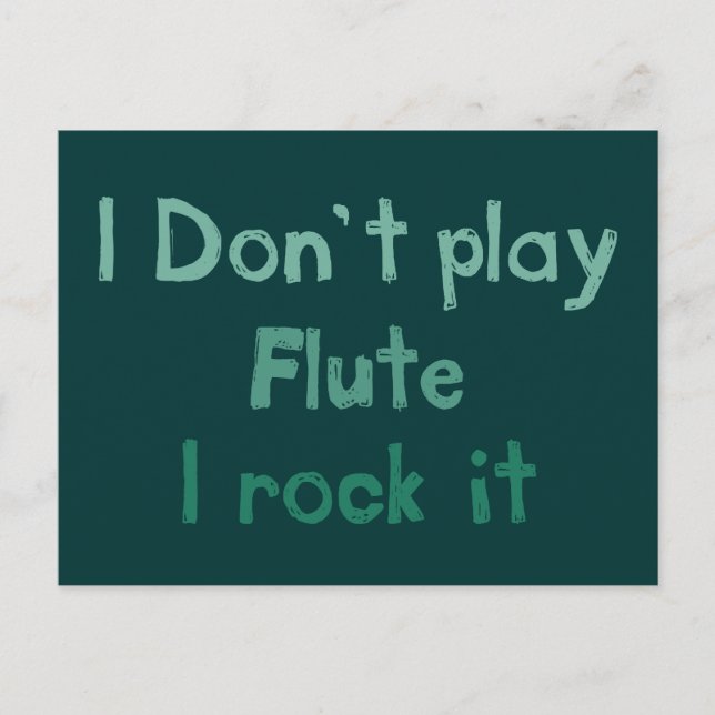 Postal Flute Rock It (Anverso)