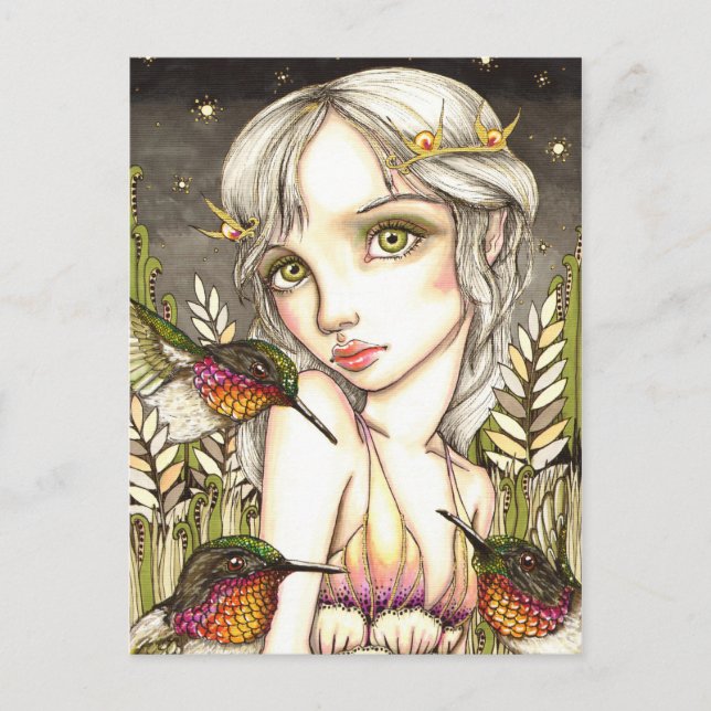 Postal Flutter Hummingbird (Anverso)