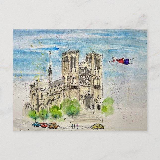 Postal Flying Joanna Post Card (Anverso)