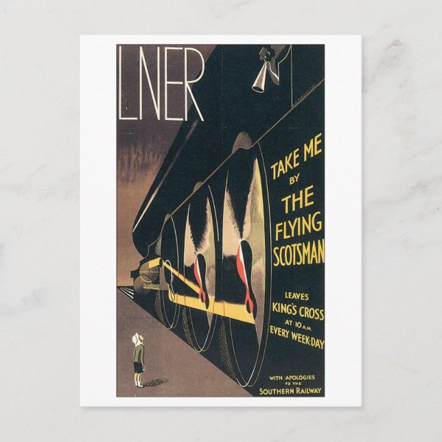 Postal Flying Scotsman Liner (Anverso)