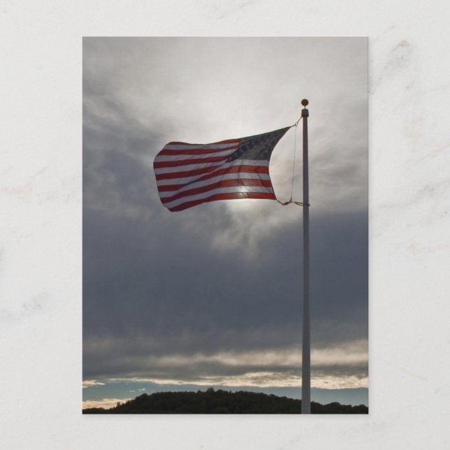 Postal Flying the Flag (Anverso)