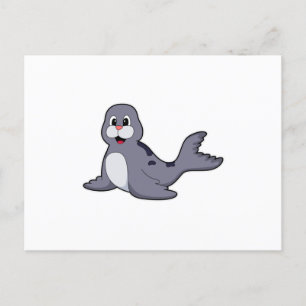 Postal Foca Adorable