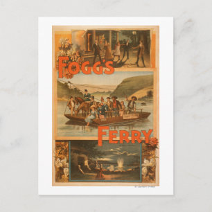 Postal Fogg's Ferry by Chas. Teatro E. Callahan