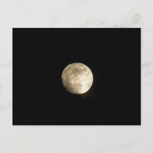 Postal Foggy Moon (Anverso)