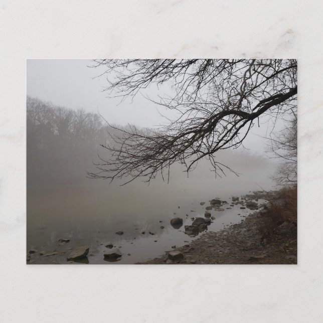 Postal Foggy River, Scioto Park, Dublin, Ohio (Anverso)