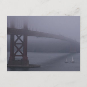 POSTAL FOGGY SAN FRANCISCO