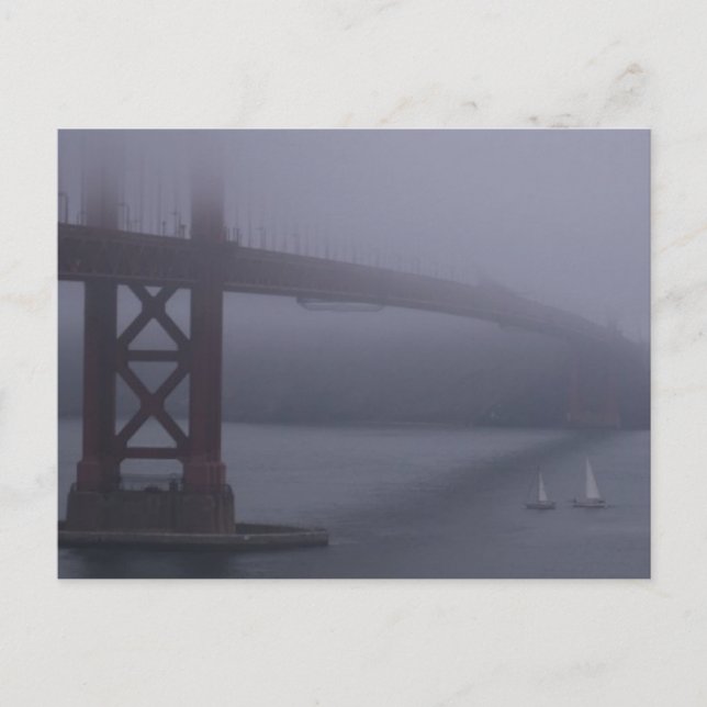 POSTAL FOGGY SAN FRANCISCO (Anverso)