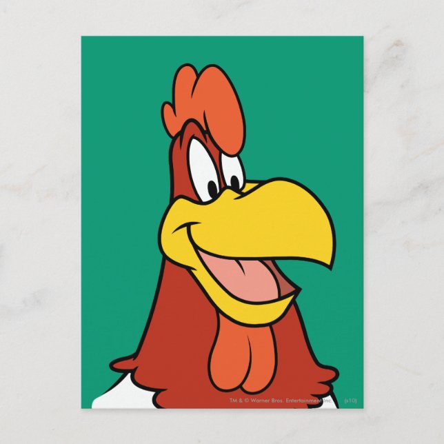 Postal Foghorn Leghorn Closeup (Anverso)