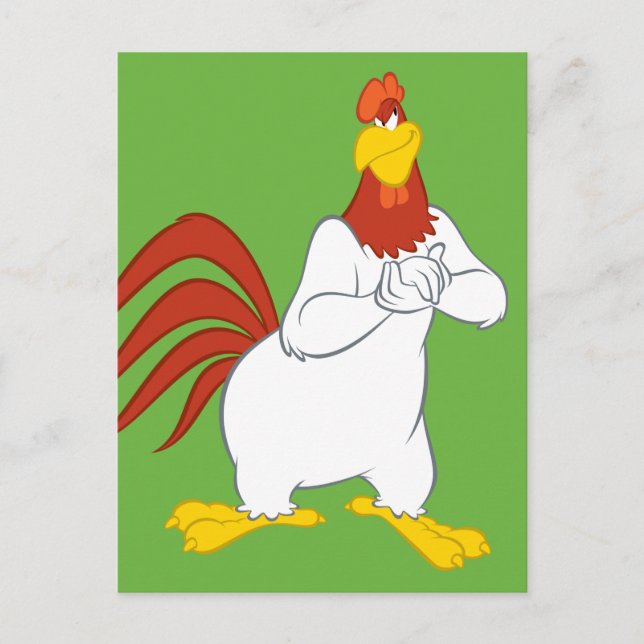 Postal Foghorn Leghorn | Estrella maliciosa (Anverso)