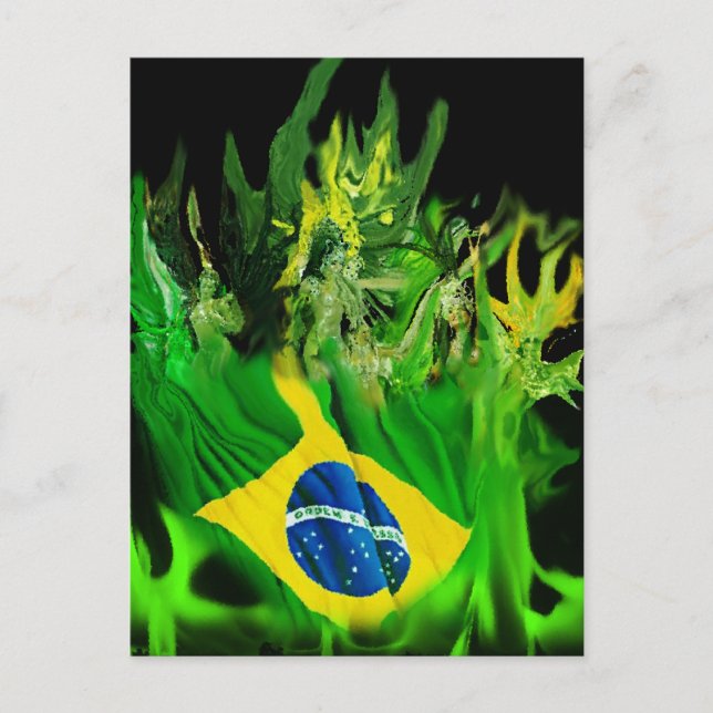 Postal Fogo de Brasil (Anverso)