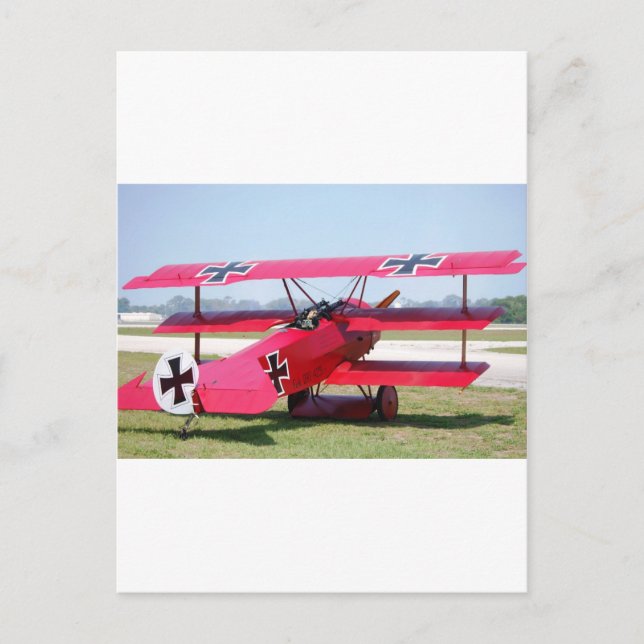 Postal Fokker (Anverso)