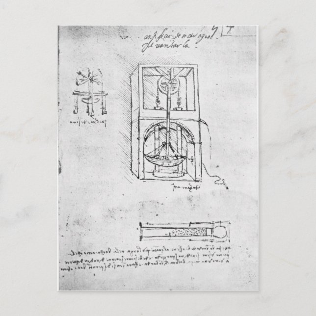Postal Fol. 54r de Paris Manuscript B, 1488-90 (Anverso)