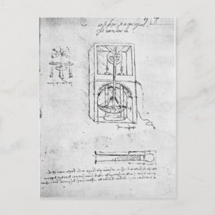 Postal Fol. 54r de Paris Manuscript B, 1488-90