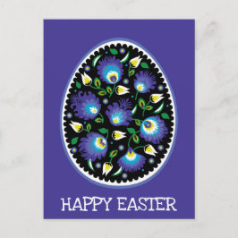 Postal Folklore Feliz Pascua