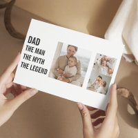 Folleto Moderno de Fotos | Regalo para Papá