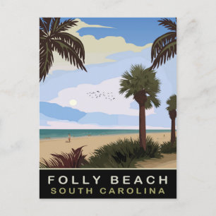 Postal Folly Beach, Carolina del Sur, Travel