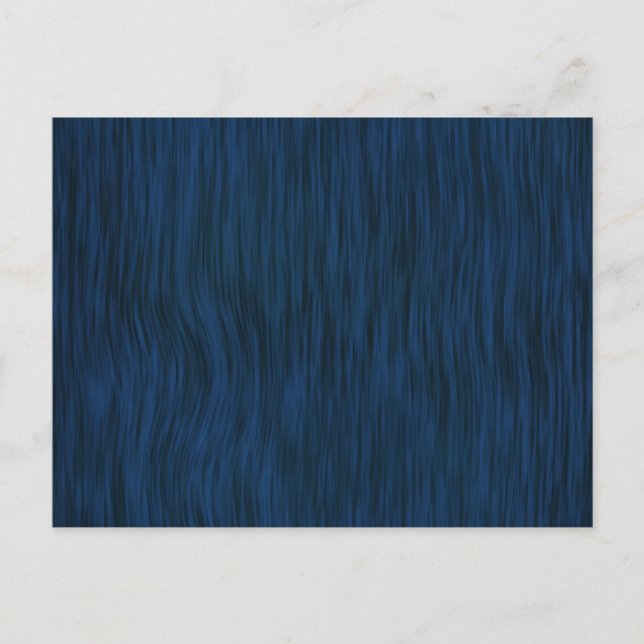 Postal Fondo con aspecto de madera rugosa azul profundo (Anverso)