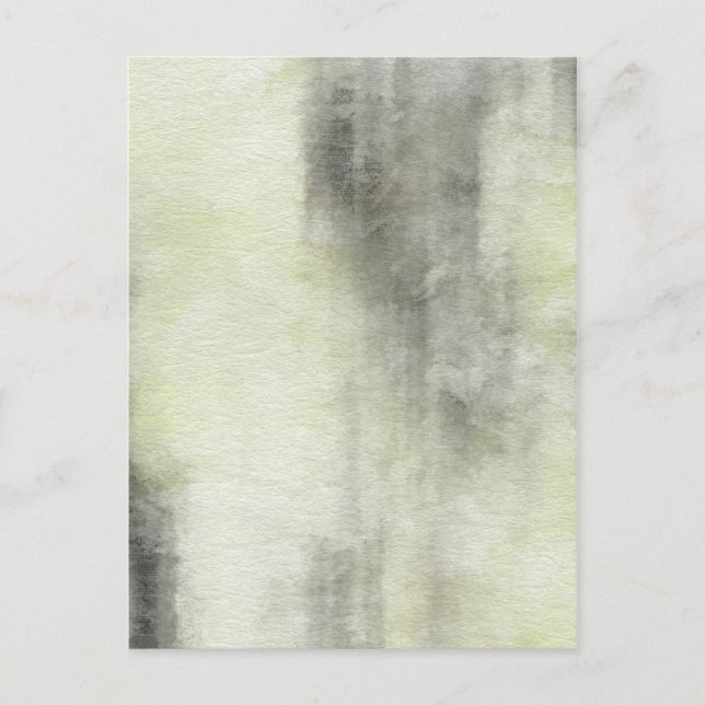 Postal fondo de acuarela abstracto de arte en el papel 2 (Anverso)