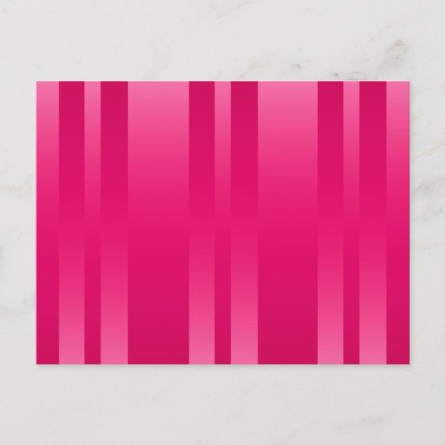 Postal Fondo de bandas rosadas (Anverso)