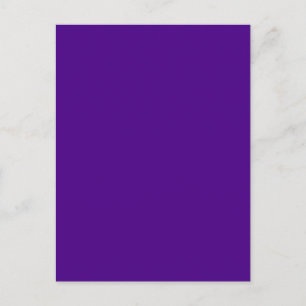 Postal Fondo de color índigo oscuro real morado de tenden