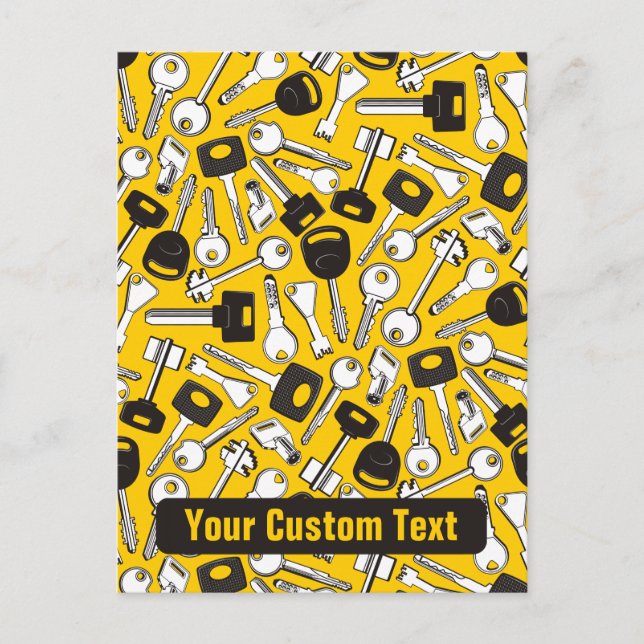 Postal Fondo de conjunto de claves (Anverso)