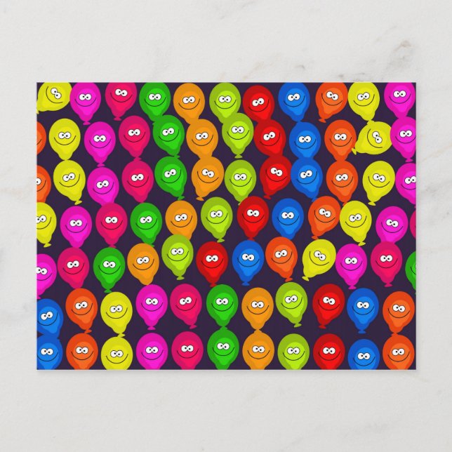 Postal Fondo de escritorio de globo (Anverso)