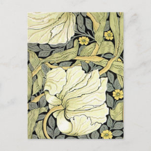 Postal Fondo de escritorio floral William Morris Pimperne
