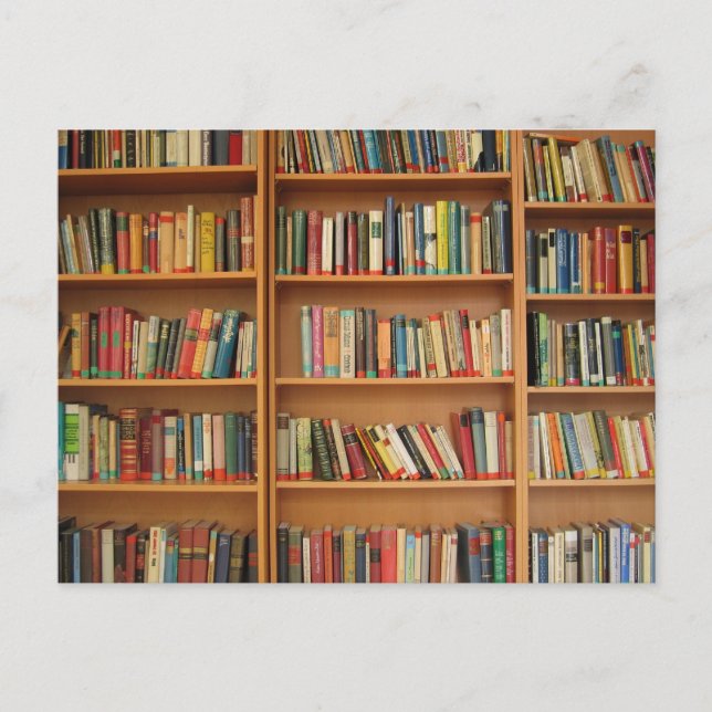 Postal Fondo de estantería (Anverso)