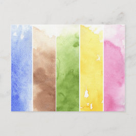 Postal fondo de gran acuarela - pinturas de acuarela