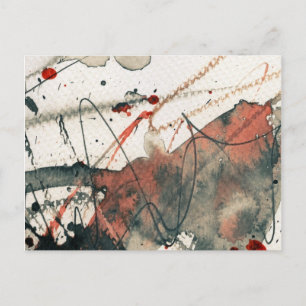 Postal Fondo de grunge abstracto, textura de tinta. 5