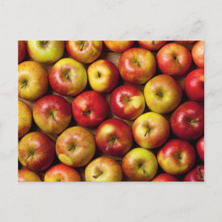 Postal Fondo de las manzanas