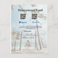 Fondo de luna de miel venomo paypal donación Q R p