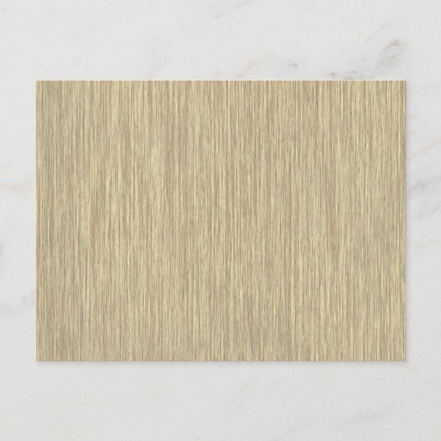 Postal Fondo de Madera Grave Rústica y Desvanecida (Anverso)
