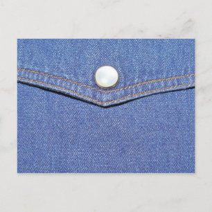 Postal Fondo de negación de jeans azules