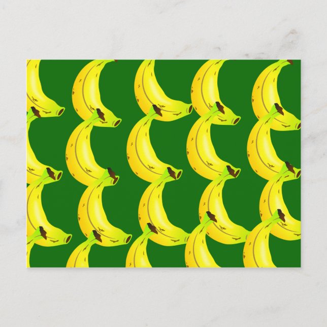 Postal Fondo de pantalla de Banana (Anverso)