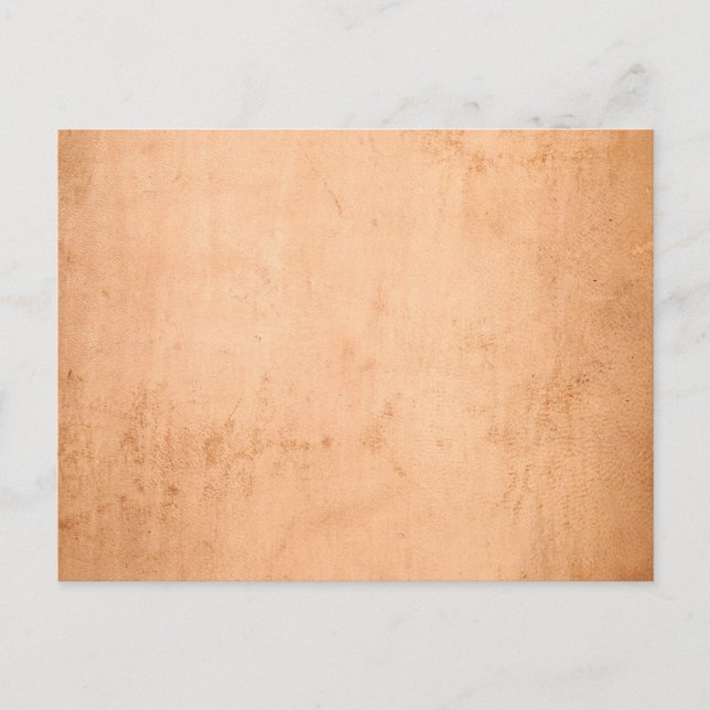 Postal Fondo de piel de libro antiguo de los años 1800 (Anverso)