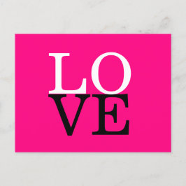 Postal Fondo de Rosa Amor Boda