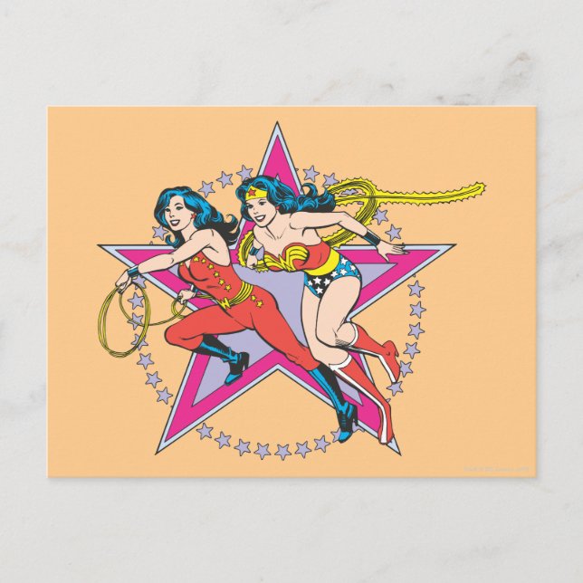 Postal Fondo de Wonman Star (Anverso)
