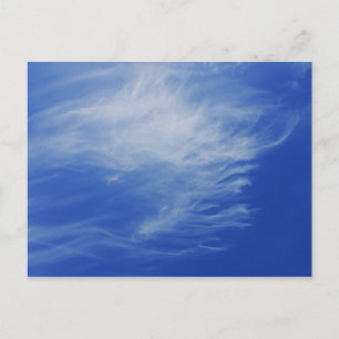 Postal Fondo del cielo azul.