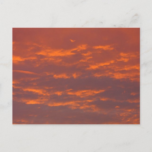 Postal Fondo del cielo colorido. (Anverso)