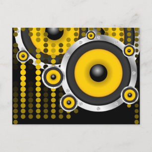 Postal Fondo del fiesta