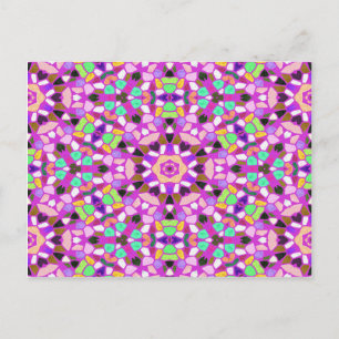 Postal Fondo Kaleidoscope