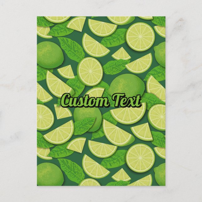 Postal Fondo Lime (Anverso)