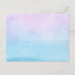 Postal Fondo pintado a mano de acuarela abstracta 18