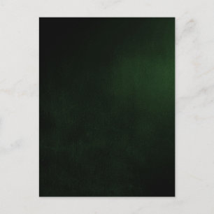 Postal Fondo verde oscuro Personalizado