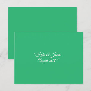 Postal Fondo verde plano de la Fábrica de la Moneda - Dis