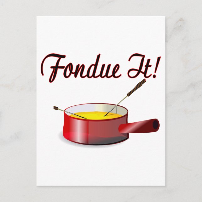 Postal Fondue It (Anverso)